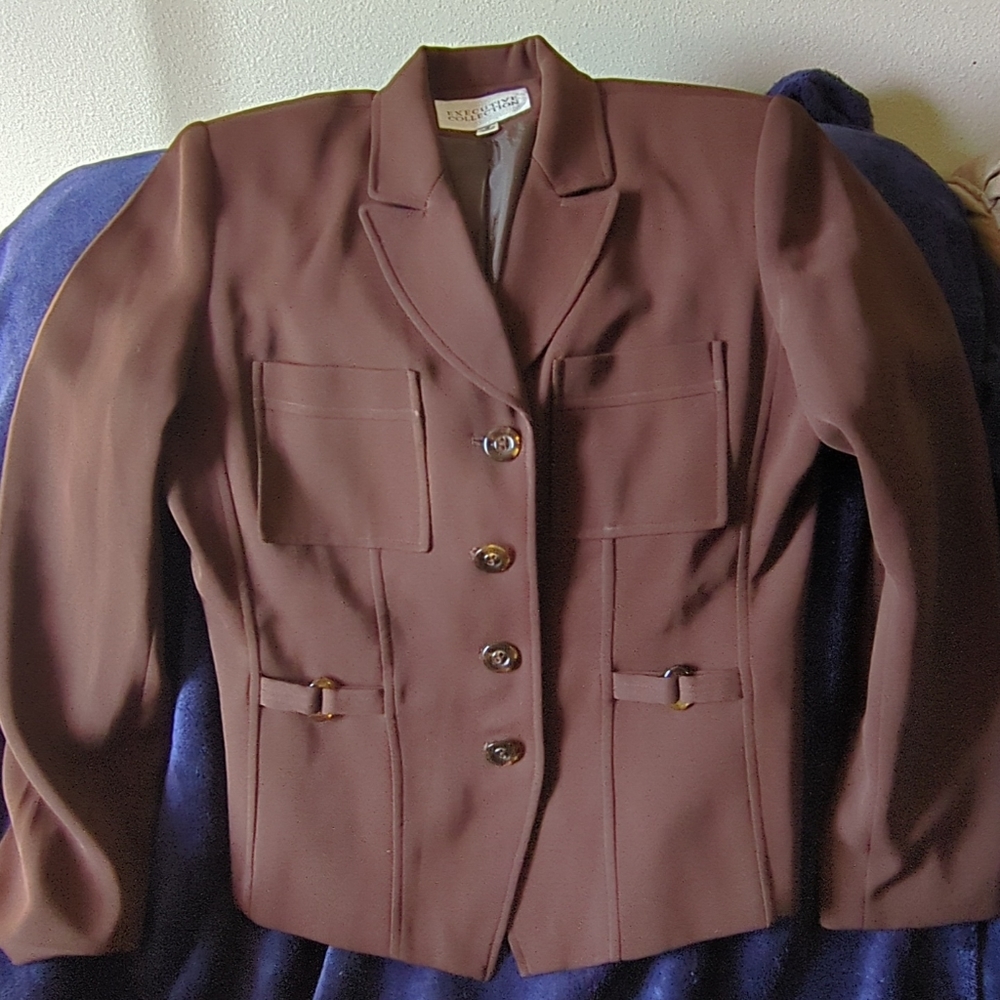 executive collection pant suit size 10